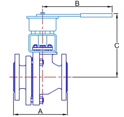 Ball Valves with Spring Return Handles ld