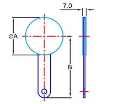 PTFE lined Blanking Spade provide positive shutoff of flanged pipelines