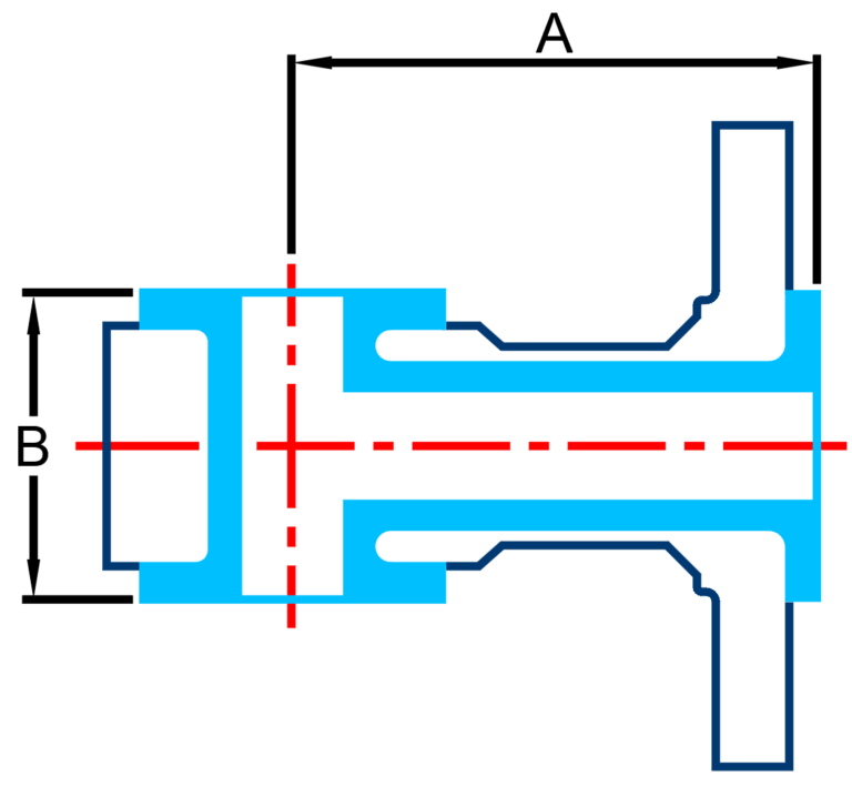 DIN 2848 Instrument tee