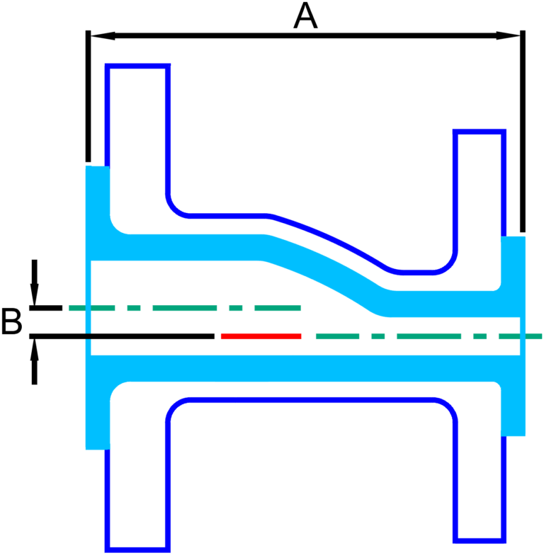 PTFE / PFA Lined Eccentric Reducer Flanged Pipeline Fitting