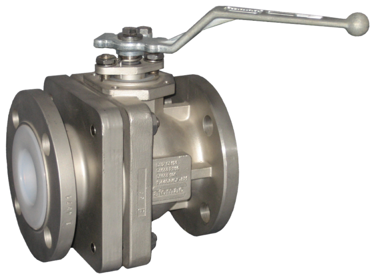 Atostar AS3 Full Bore Short Pattern PFA Lined Ball Valve