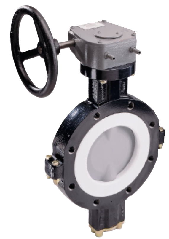 PTFE / PFA lined Butterfly Valves in lugged design - BTL - CRP US