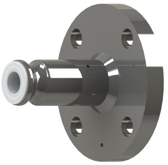 PFA lined camlock male flanged adaptor