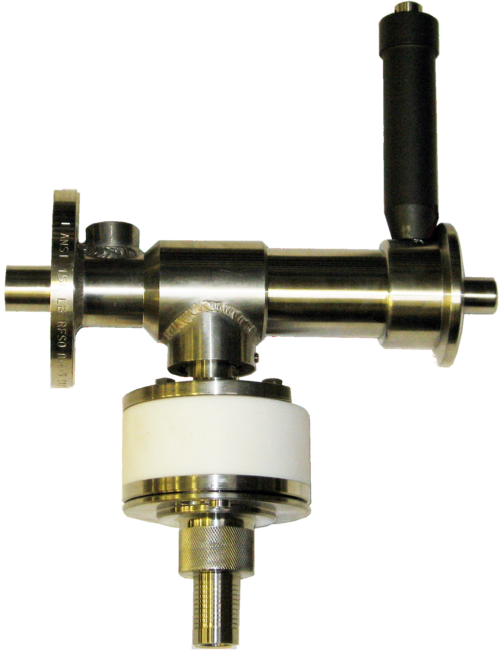 Surface mount chemical sampling valve