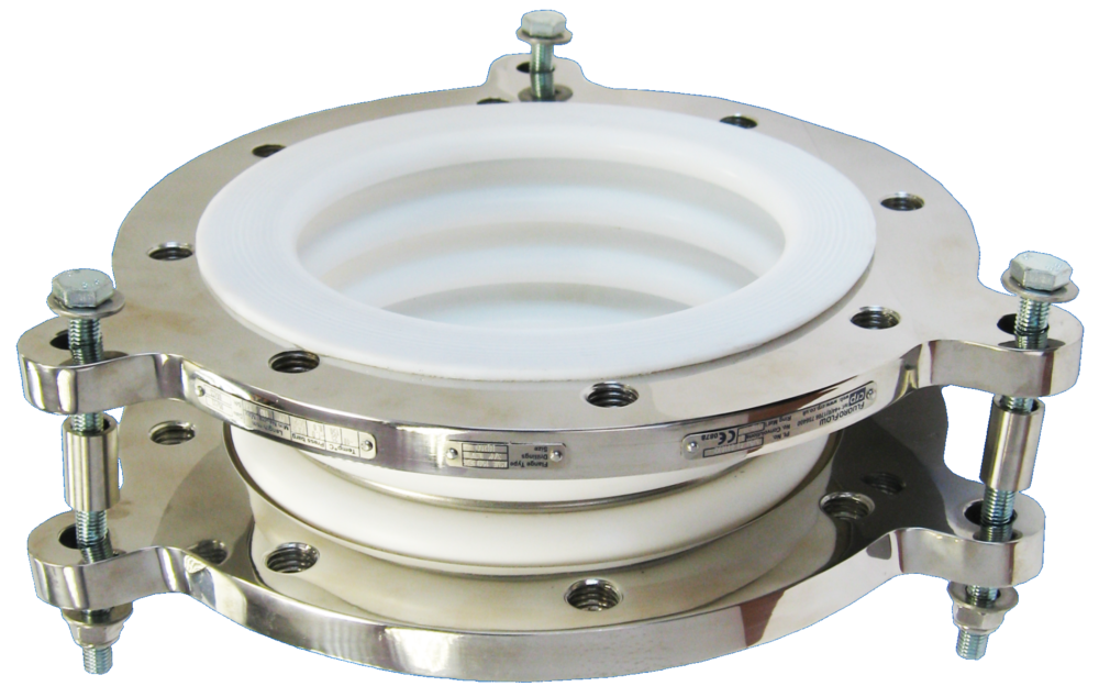 PTFE Expansion Joint with Stainless Steel ASME 150 Flanges